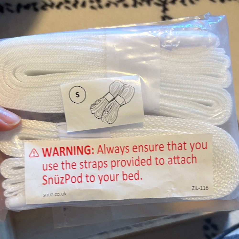 Snuzpod bassinet straps